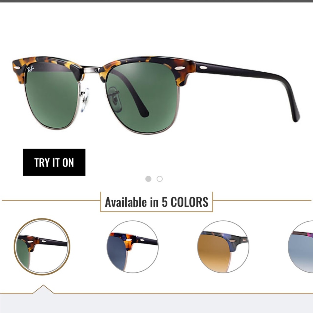 RayBan Clubmaster Fleck